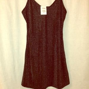 Brandy Melville Sparkly little black dress
